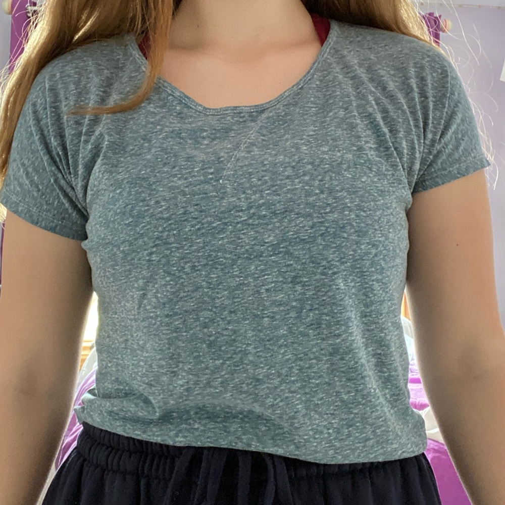 Blue t-shirt